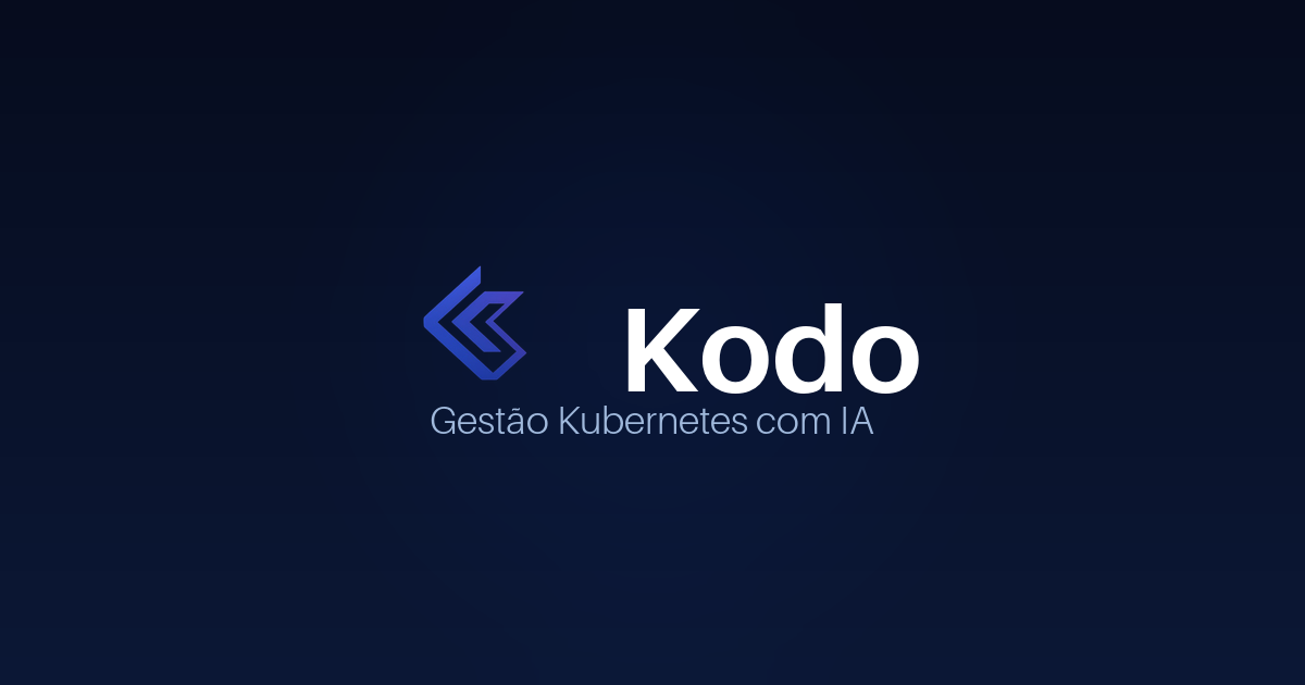 Kodo — Plataforma de Gestão Kubernetes com IA | Auto-Healing e FinOps